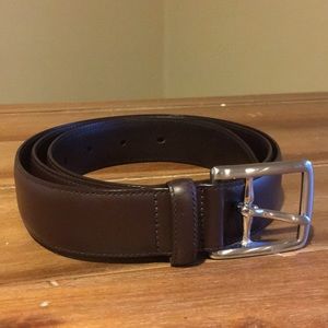 100% Authentic Men’s COACH Brown Dress Belt 38”